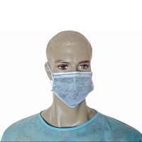 Disposable Mouth-Muffle Spring Valve Breathing Air Anti-Dust Gauze Mask