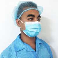 Factory cheap price  3 layer  non-woven disposable regular 3layer face masks with  CE & FDA certificate 3ply face mask