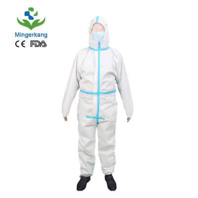 Disposable civil isolation gowns isolation safety coverall suit gown